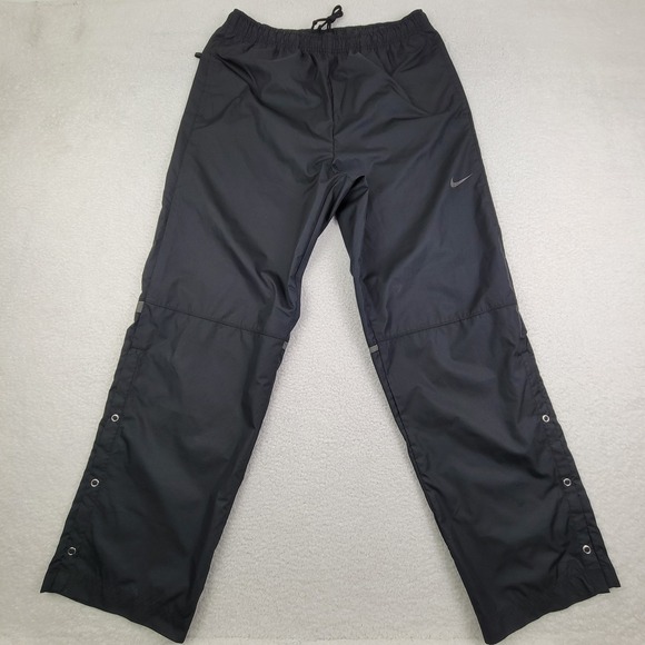 Nike Golf‎ Pants Mens Large FitStorm Wind Rain Waterproof Snap Leg Polyester - Picture 1 of 11